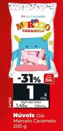 Dia Marcelo Caramelo - Nubes  200 G