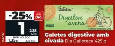 Dia Galleteca - Galletas Digestive Con Avena