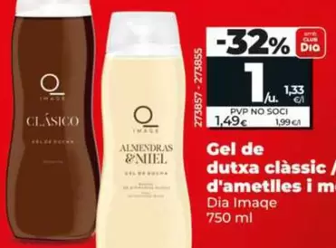 Dia Imaqe - Gel De Ducha De Clasico / De Almendras Y Miel