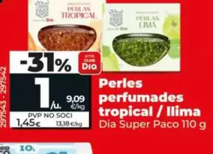 Dia Super Paco - Perlas Perfumadas Tropical / Lima