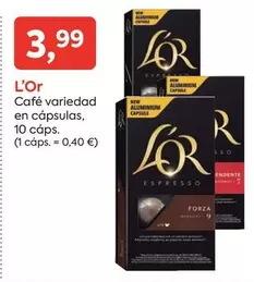 l'or - Café Variedad En Cápsulas