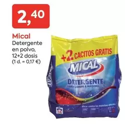 mical - Detergente En Polvo