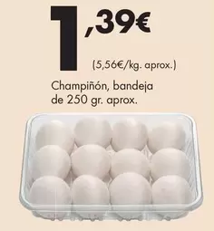 Champiñón, Bandeja De 250 Gr. Aprox.