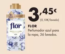 Flor - Perfumador Azul Para La Ropa