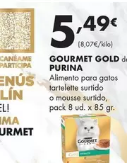Purina - Gourmet Gold De Alimento Para Gatos Tartelette Surtido O Mousse Surtido