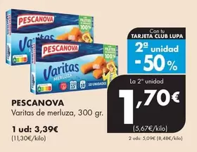 Pescanova - Varitas De Merluza