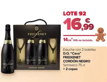 Freixenet - Estuche Con 2 Botellas D.O.“Cava” Cordon Negro