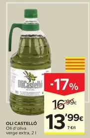 Oli Castelló - Oli D'oliva Verge Extra