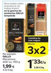 Gallo - Macarrons Amb Ou