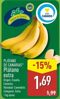 Platano De Canarias Platano Extra