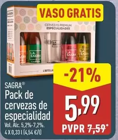 Sagra - Pack De Cervezas De Especialidad