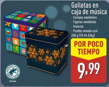 Galletas En Caja De Musica