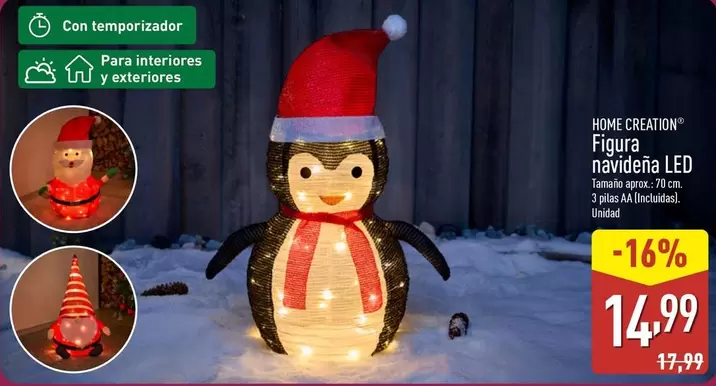 Home Creation - Figura Navidena Led