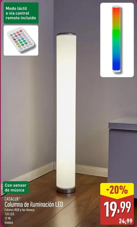 Casalux - Columna De Tummacion Led
