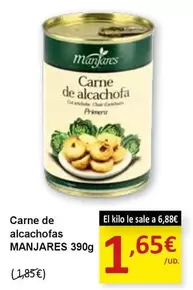 Manjares - Carne De Alcachofas