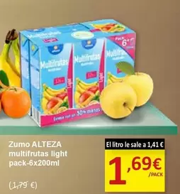Alteza - Zumo Multifrutas Light