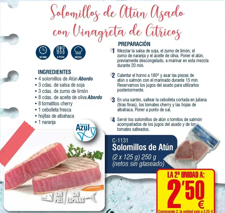 Solomillos De Atun