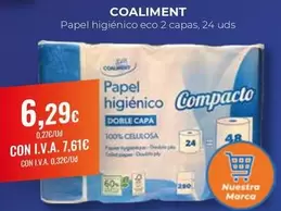 coaliment - Papel Higienico Eco 2 Capas