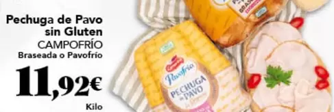 Campofrío - Pechuga De Pavo Sin Gluten