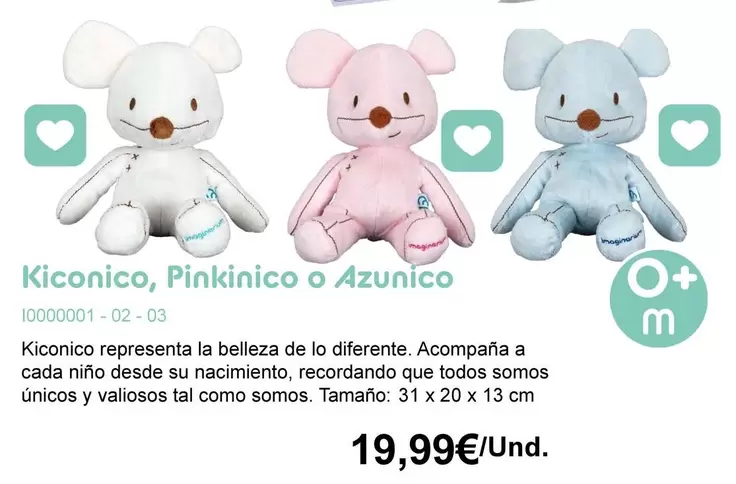 Kiconico, Pinkinico O Azunico