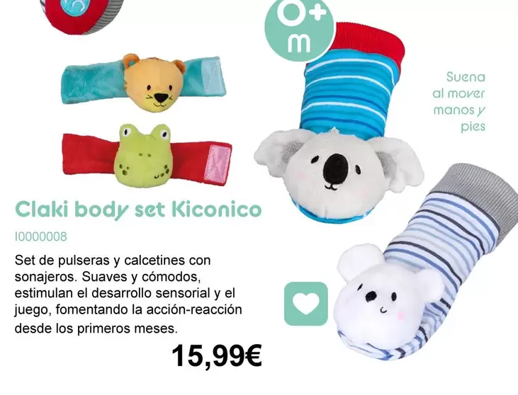 Claki Body Set Kiconico