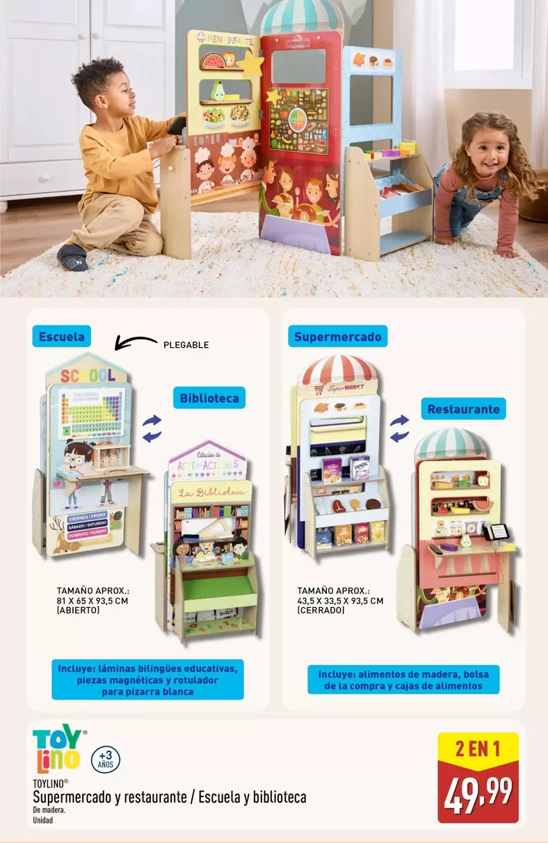 Toylino - Supermercado Y Restaurante / Escuela Y Biblioteca