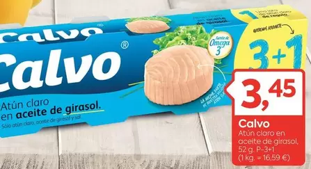 Calvo - Atún Claro En Aceite De Girasol