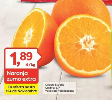 origen - Naranja Zumo Extra