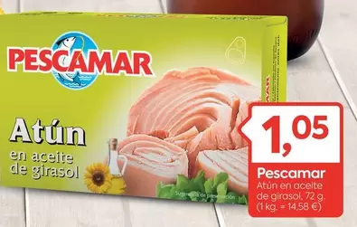 Pescamar - Atún En Aceite De Girasol