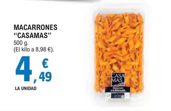Mas - Macarrones