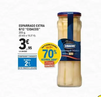 Cidacos - Esparrago Extra