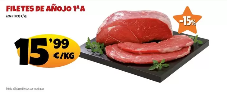 Filetes De Anojo 1'A