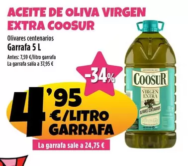 Coosur - Aceite De Oliva Virgen Extra