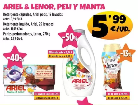 Ariel - Detergente Capsulas