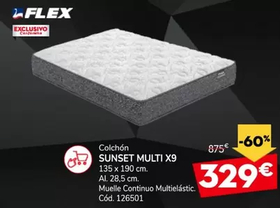 Flex - Colchón Multi X9