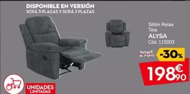 Relax - Sillón  Tela