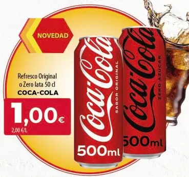 Coca-Cola - Refresco Original O Zero Lata