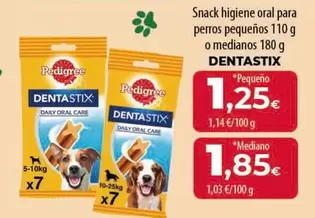 dentastix - Snack Higiene Oral Para Perros Pequeños O Medianos