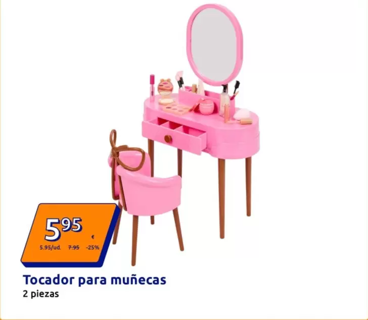 Tocador Para Munecas