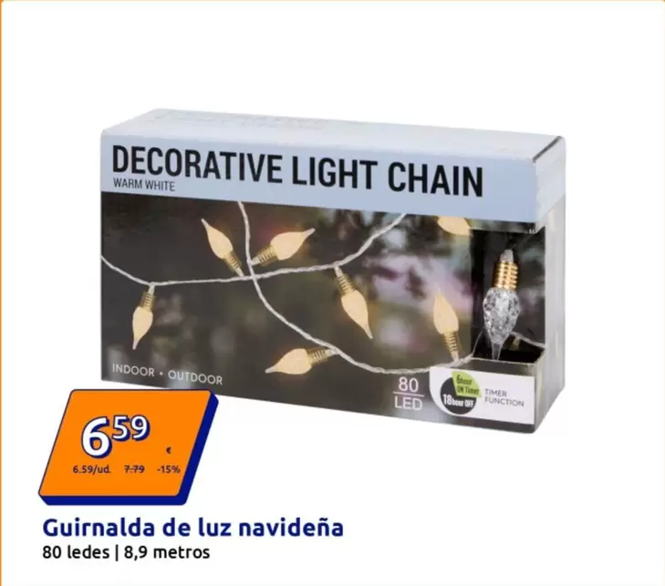 Guirnalda De Luz Navidena 