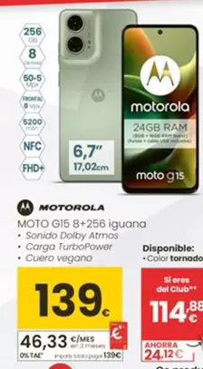 Motorola - Moto G15 8+256 Iguana