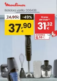 Moulinex - Batidora Varilla DD6438