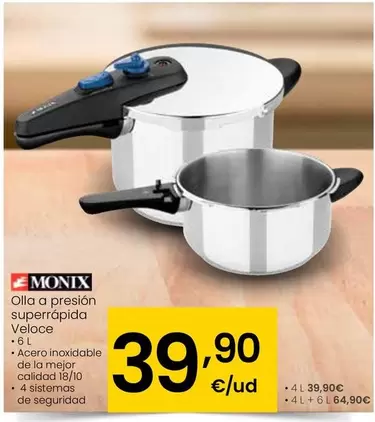 Monix - Olla A Presion Superrapida Veloce