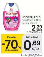 Licor Del Polo - Dentifrico + Elixir Junior