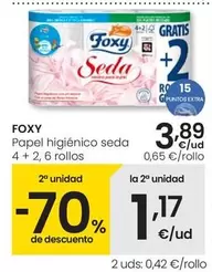 Foxy - Papel Higienico Seda 