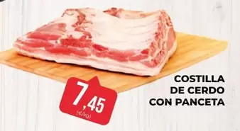 Costilla De Cerdo Con Panceta