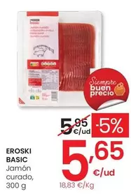 Eroski - Jamon Curado