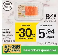 Eroski Natur - Lomos De Salmon GGN