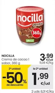 Nocilla - Crema De Cacao Sabor