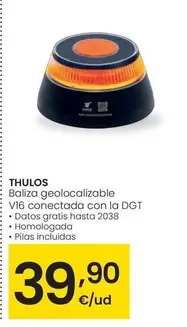 Thulos - Bolsa Geolocalizable V16 Conectada Con La DGT